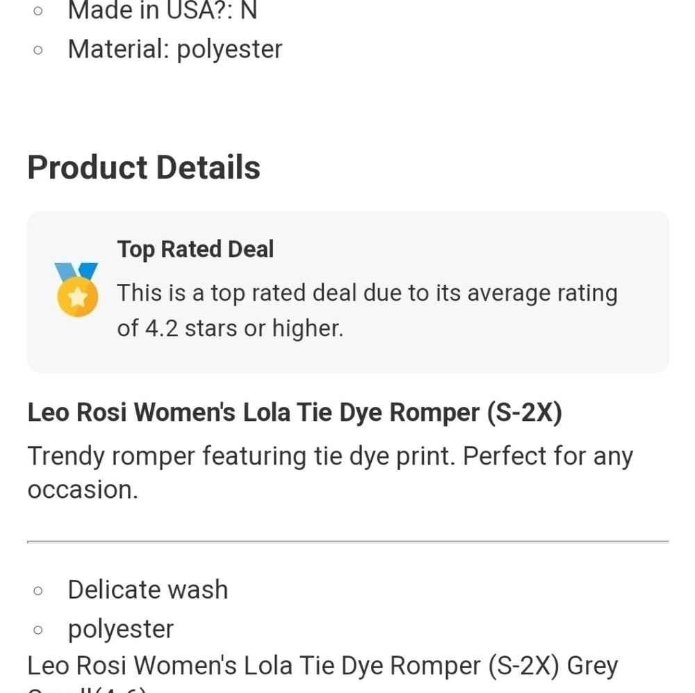 🌶 NWT ROSI LOLA ROMPER - Picture 2 of 4